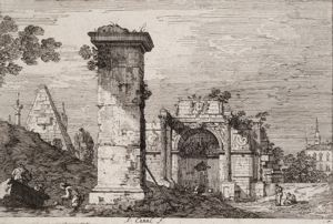 Image of Landscape with Ruined Monuments
