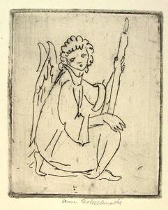 Image of Angel Holding a Candle