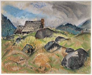 Image of Untitled (Cabin in the Hills)