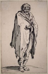 Image of The Beggar with the Uncovered Head and Bare Feet (Le Mendiant à la tête découverte et aux pieds nus)