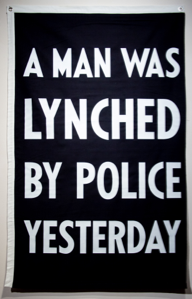 Image of A Man Was Lynched by Police Yesterday
