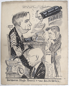 Image of Lieut. Governor Hugh Merrill and Sen. (Dr.) Wikle