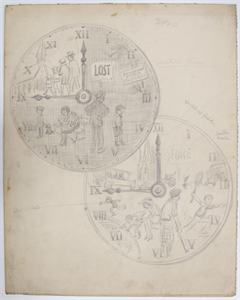 Image of Untitled (Two Clock Faces)