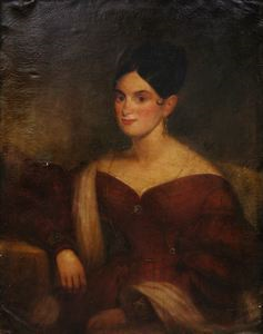 Image of Portrait of Mrs. Louis Mouton