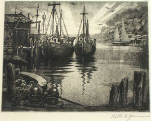 Image of Evening in the Harbor