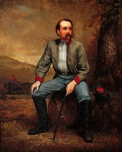 Image of Portrait of Unidentified Confederate Artillery Officer