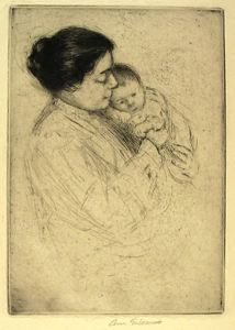 Image of Minnie Watts and Baby