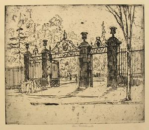Image of Gate to the Luxembourg Gardens