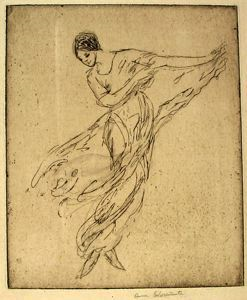 Image of Dancer with Veil (No. 3)