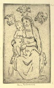 Image of Madonna and Child with Cherubim