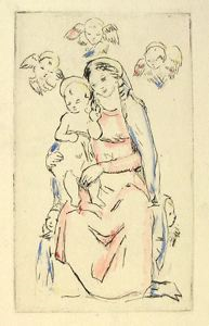 Image of Madonna and Child with Cherubim