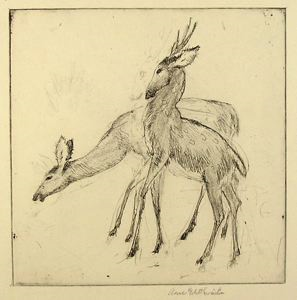 Image of Stag and Doe (No. 2)