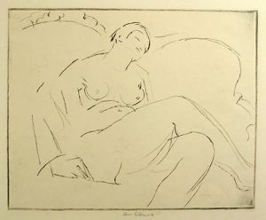 Image of Nude on a Sofa (No. 1)