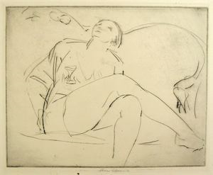Image of Nude on a Sofa (No. 2)
