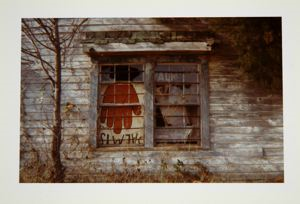 Image of Side of Building with Palmist Sign—Havana, Alabama