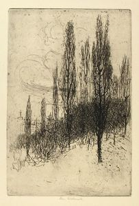 Image of Poplars, Morningside Park (No. 1)