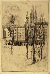 Image of Poplars, Morningside Park (No. 2)