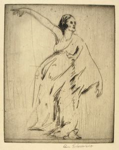 Image of Isadora Duncan Dancing to La Marseillaise