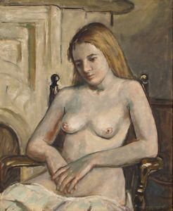 Image of Nude with Shawl