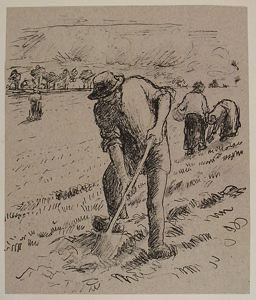 Image of Peasant Laboring (Le paysan béchant)