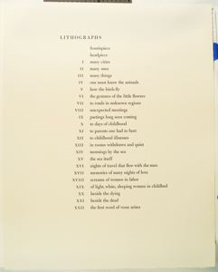 Image of Lithographs (Table of Contents)