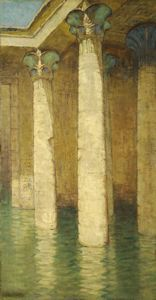Image of Columns at Philae, Egypt