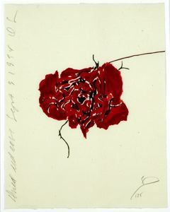 Image of Dried Red Rose, September 9, 1994
