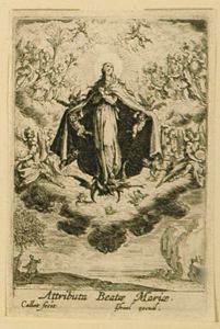 Image of Attributes of the Virgin