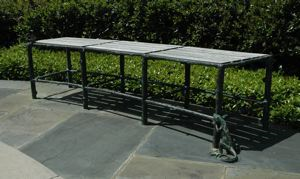 Image of The Till Fountain: Lizard Bench