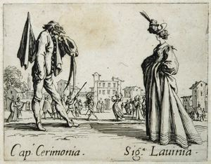 Image of Capitano Cerimonia and Signora Lavinia