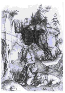 Image of St. Jerome Penitent in the Wilderness