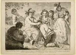 Image of Bacchus or The Bacchantes (Baco or Los Borrachos) 