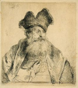 Image of Old Man with a Divided Fur Cap