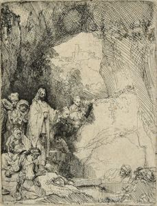 Image of The Raising of Lazarus: Small Plate