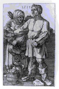 Image of The Peasant and His Wife at Market