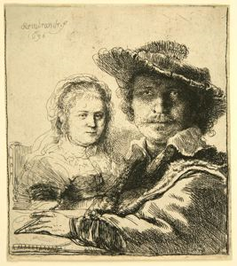 Image of Self-Portrait with Saskia