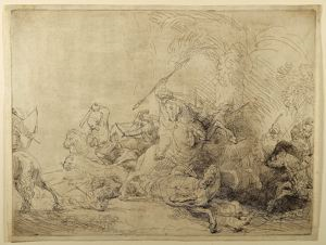 Image of The Large Lion Hunt