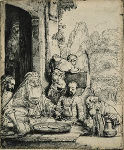 Image of Abraham Entertaining the Angels