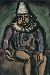 Image of Seated Clown (Clown assis)