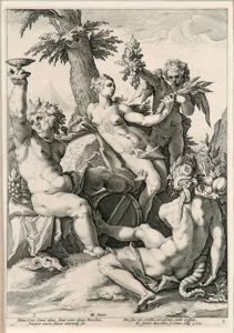 Image of The Alliance of Venus, with Bacchus and Ceres