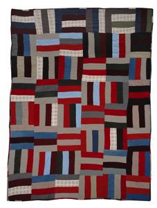 Image of Roman Stripes Britchy Quilt