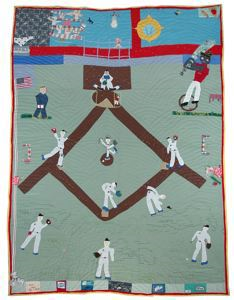 Image of The Great American Pastime: Homage to Jackie Robinson I