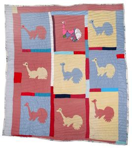 Image of Peafowl Quilt