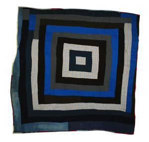 Image of Housetop/Strip Quilt