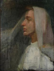Image of Untitled (Figure in White Shawl)