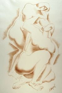 Image of Untitled (Two Figures)