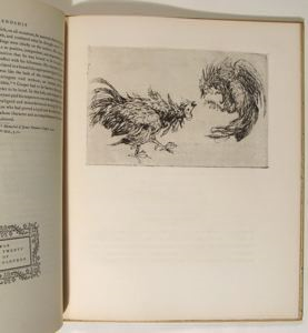 Image of Cock Fight from The Colophon: A Book Collector's Quarterly, Part 20
