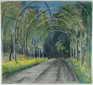 Image of Untitled (Road with Arbor)