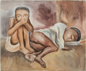 Image of Untitled (Watcher and Sleeper)