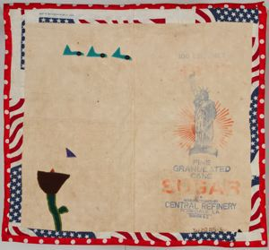 Image of Central Refinery Sugar Sack Quilt
